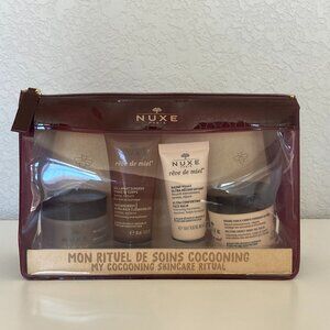 NUXE Rêve de Miel Cocooning Set – 4 Skincare Items + Pouch (New)